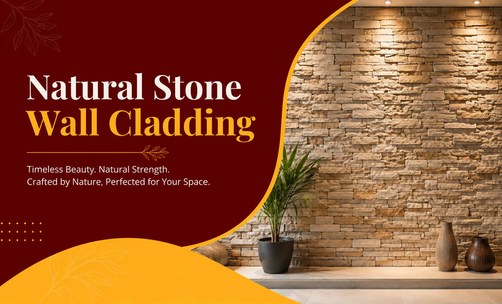 Natural Stone Wall Cladding: Design Ideas for Modern Homes & Commercial Spaces